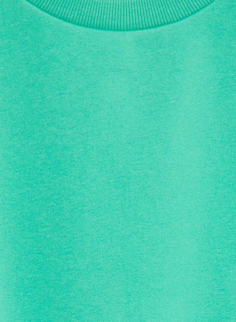 Kiabi Plain Brushed Sweatshirt - Image 2